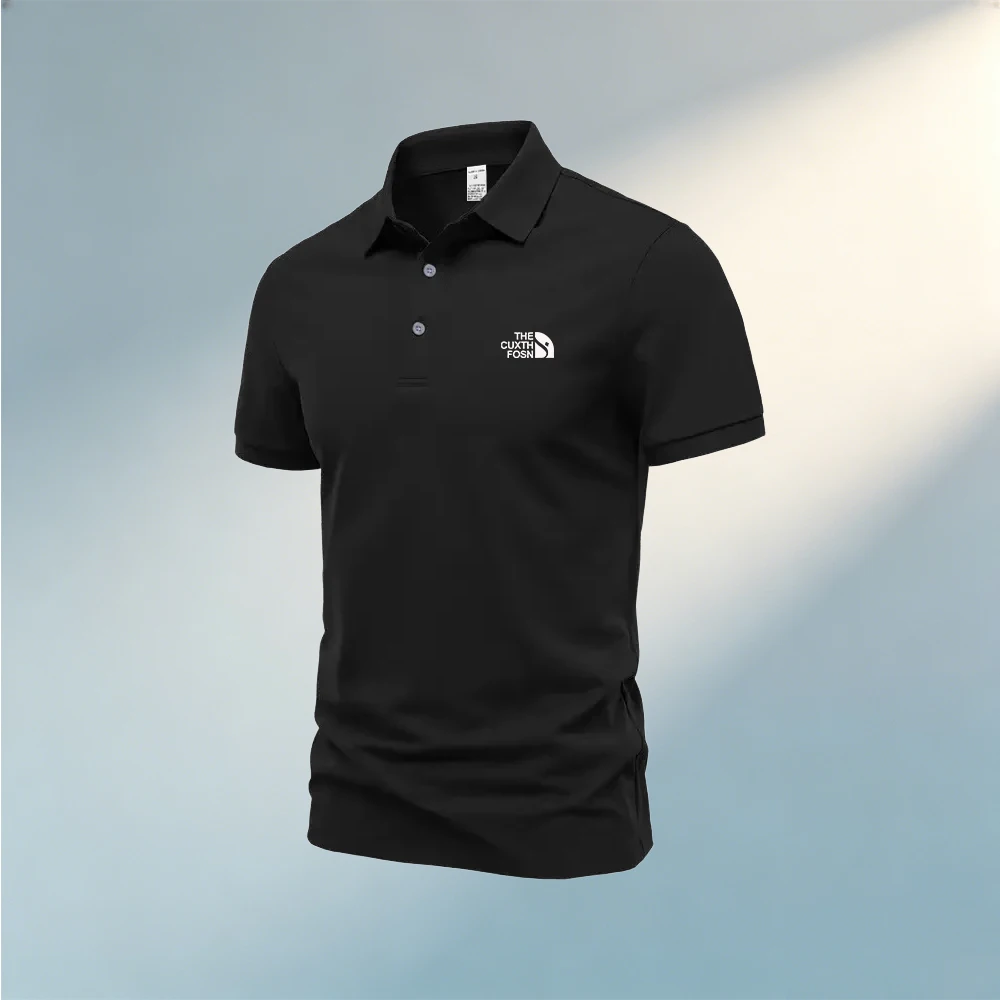 Men Solid Color Polo Shirts Ca - Polo Shirt Pique 评论和价格