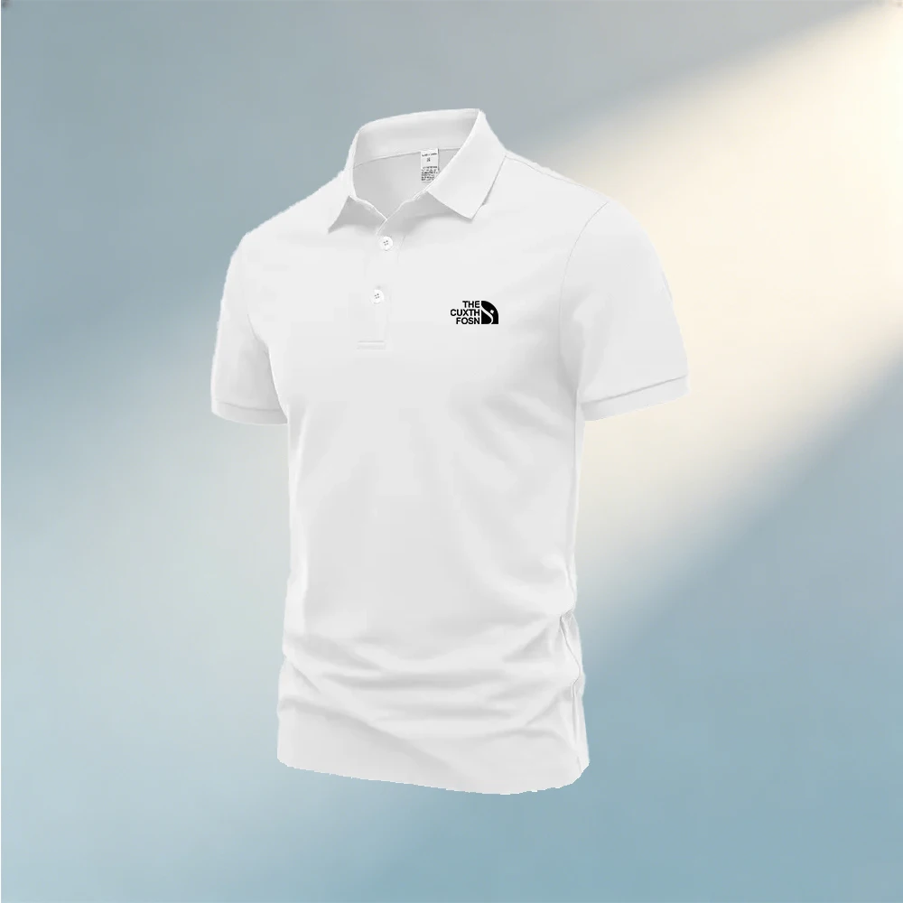 Men Solid Color Polo Shirts Ca - Polo Shirt Pique 评论和价格