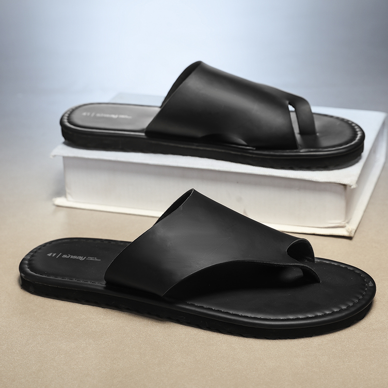 High Quality Mens Slippers Fas - Flip Flop Leather Men 评论和价格