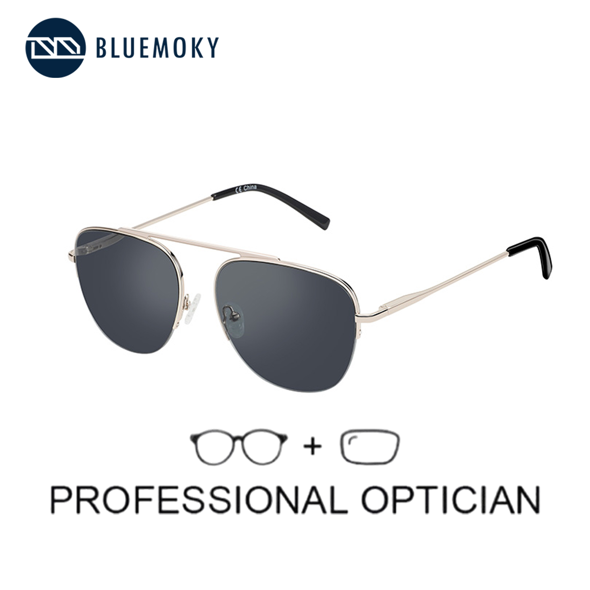 BLUEMOKY Fashion Polarized Pre - Sunglasses Aviator Polarized 评论和价格