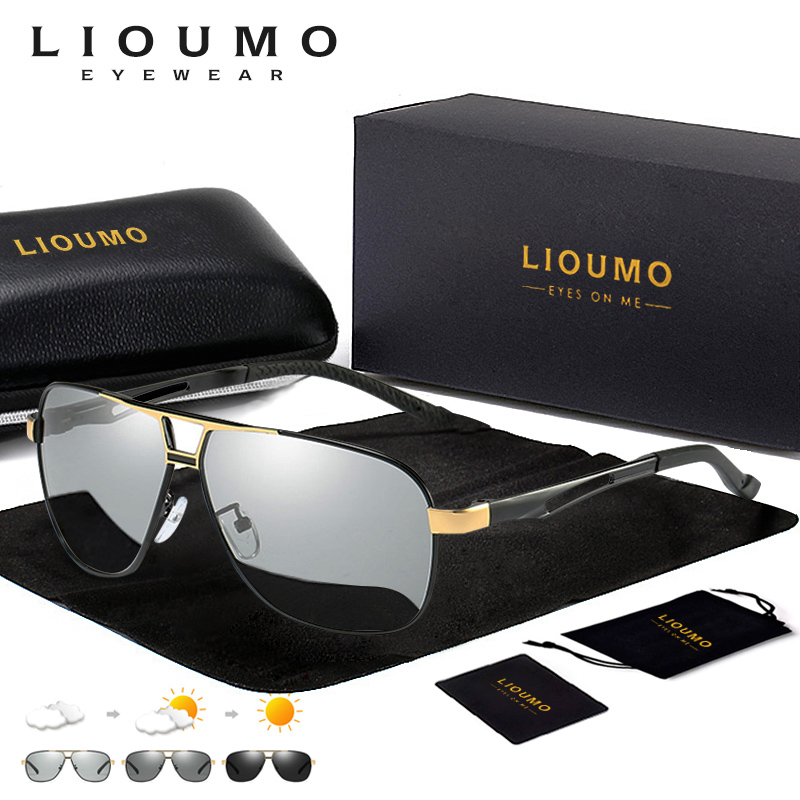 LIOUMO Aviation Sunglasses Men - Sunglasses Aviator Polarized 评论和价格