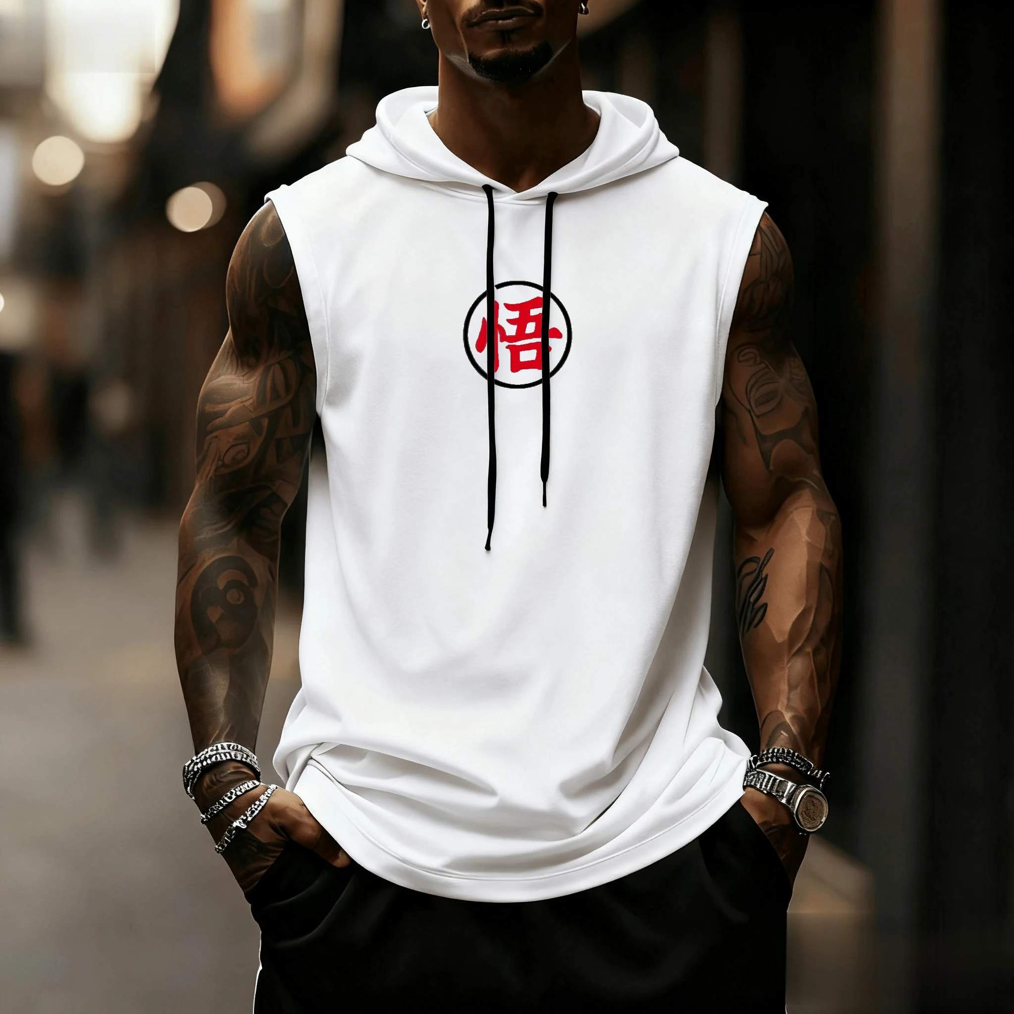 Dragon Ball Goku Anime Men Tan - Tank Top Muscle 评论和价格