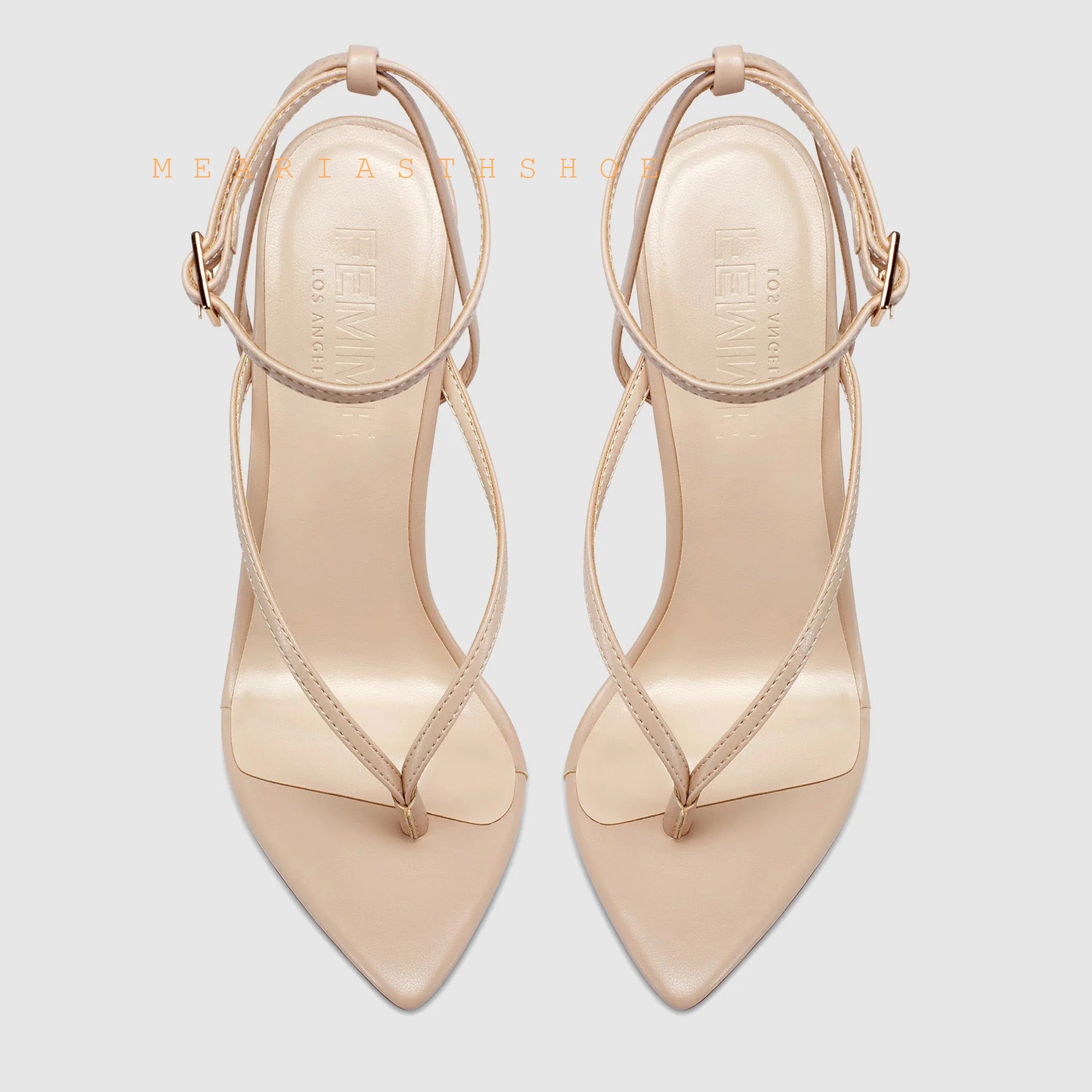 Beige Black Cross Straps Flip- - Casual Sandal Leather 评论和价格